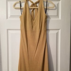 NEW GUESS Collection Gold Metallic/Shimmer Halter